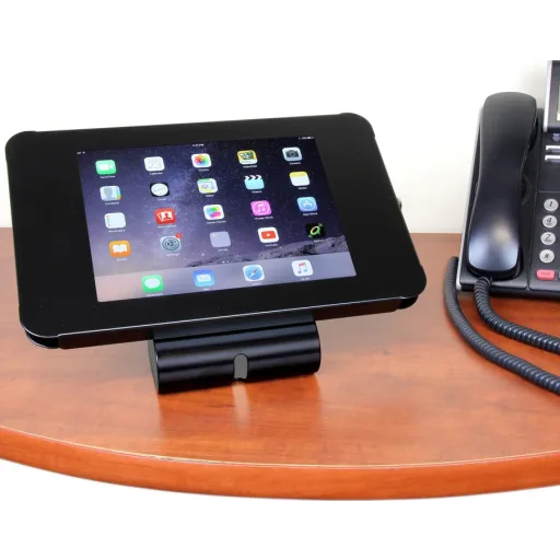 Imagen 4 de Soporte con Seguro StarTech para tablet 9.7" Montaje 100x100 Parde/Esc Acero Neg