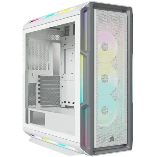 Imagen 4 de Corsair Case iCUE 5000T RGB TG White