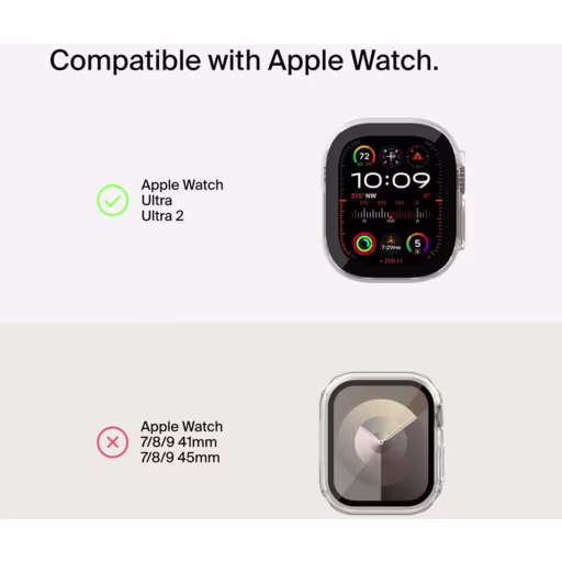 Imagen 4 de Bumper para Apple Watch Ultra / Ultra 2 49 mm Belkin transparente