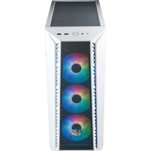 Imagen 3 de Gabinete Gamer Cooler Master MasterBox MB520 Mesh USB3.2 USB-C Vidrio Temp White