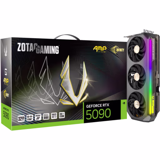 Imagen 7 de Tarjeta de Video Zotac GAMING GF RTX 5090 AMP Ext INFINITY 32GB GDDR7 3*DP HDMI