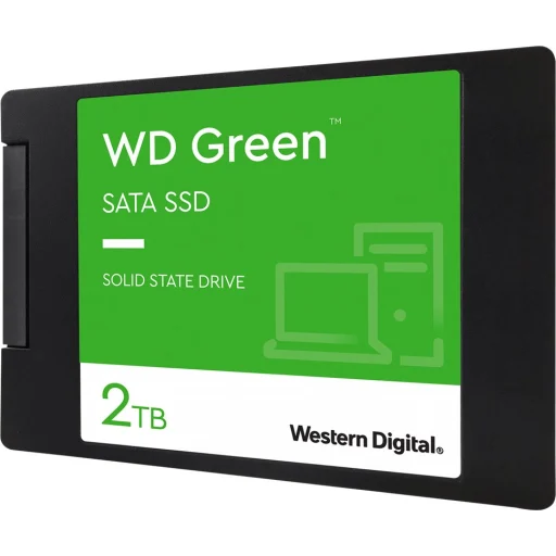 Imagen 0 de Unidad SSD Western Digital Green 2TB 2.5" 7mm SATA III 6Gb/s SLC Lec 545MB/s