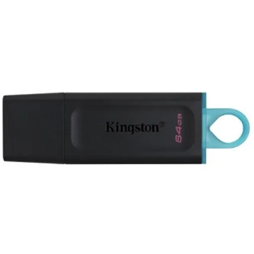 Pendrive 64GB Kingston DataTraveler Exodia USB3.2 G1 Lec100MB/s Esc30MB/s Negro