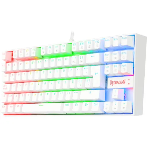 Imagen 0 de Redragon Kumara K552 White (Español) (K552W-RGB-SP-BLUE)