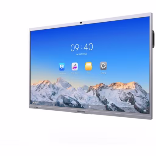 Imagen 1 de Pantalla Interactiva Hikvision DS-D5C86RB/B 4K UHD 86" Táctil Infrarroja Android