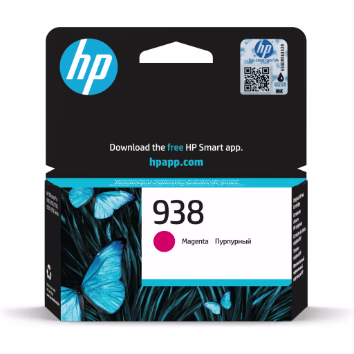 Cartridge HP 938 MAGENTA para OJ Pro 9110/9130/9720/9730, 800 Páginas 10ml