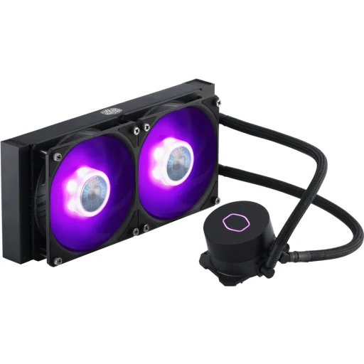 Imagen 3 de Refrigeración Líquida Cooler Master MasterLiquid ML240L V2 RGB, Intel/AMD 2*FAN