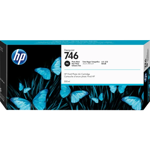 Imagen 0 de Cartridge HP 746 Photo Black Comp T8W15A,T8W16A,T8W18A, W3Z71A,W3Z72A, 300ml 