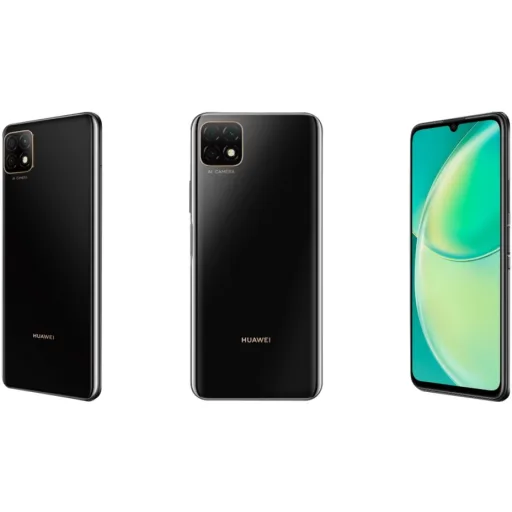 Imagen 3 de Huawei Nova Y60 - 4G smartphone - RAM 4 GB / Memoria interna 64 GB - microSD slot - pantalla LCD - 6.6" - 1600 x 720 píxeles - 3 x cámaras traseras 13 MP, 5 MP, 2 MP - front camera 8 MP - negro medianoche