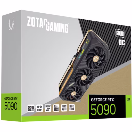 Imagen 6 de Tarjeta de Videi Zotac GAMING GF RTX 5090 SOLID OC 32 GB GDDR7 PCIe5.0 x16