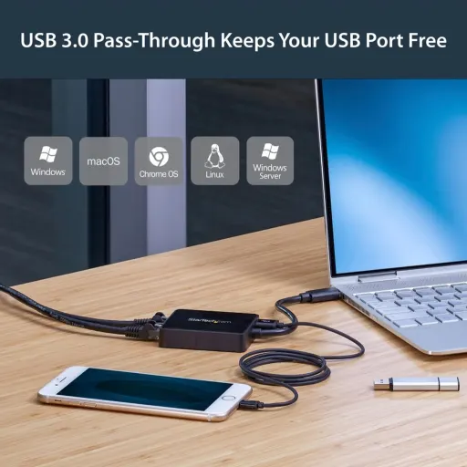 Imagen 1 de USB 3 Dual Port Gigabit Ethernet Adapter