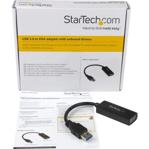 Imagen 9 de Adaptador de Video USB 3.0 Tipo-A a VGA Hembra 1920x1200 - StarTech
