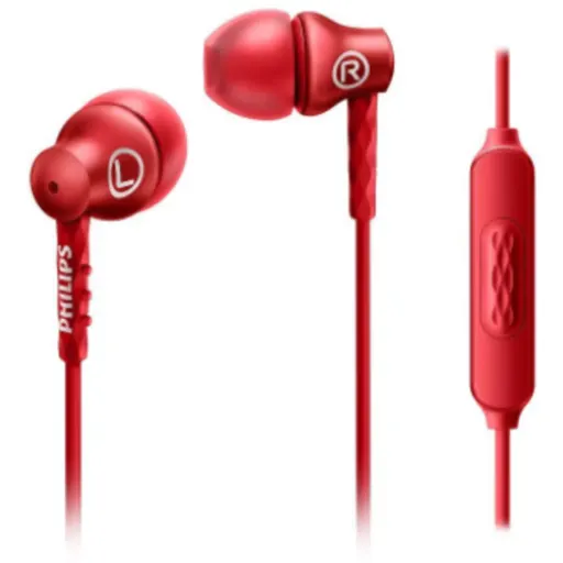 Imagen 0 de Philips Auriculares intrauditivos con micro - Rojo (SHE8105RD/00)
