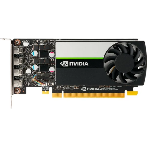 Imagen 0 de Tarjeta de Video PNY NVidia Quadro T1000 8GB GDDR6 PCIe 3.0 x16 4*mDP LowProf