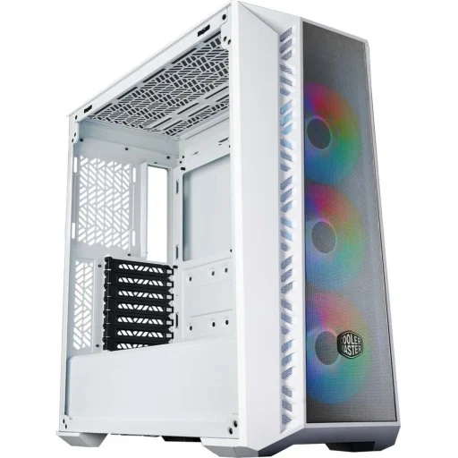 Imagen 2 de Gabinete Gamer Cooler Master MasterBox MB520 Mesh USB3.2 USB-C Vidrio Temp White