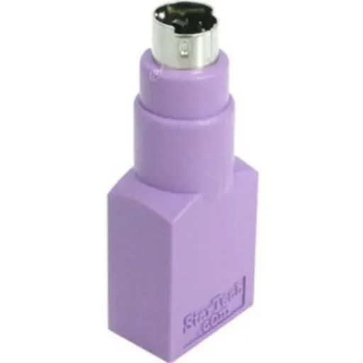 Imagen 3 de Adaptador Teclado USB a conector PS/2 PS2 MiniDIN - Hembra USB - Macho Mini-DIN