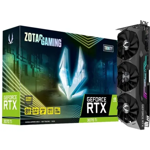 Imagen 5 de Tarjeta de Video Zotac Gamer NV-GF-RTX 3070 Ti Trinity 8GB GDDR6X HDMI 3*DP ATX