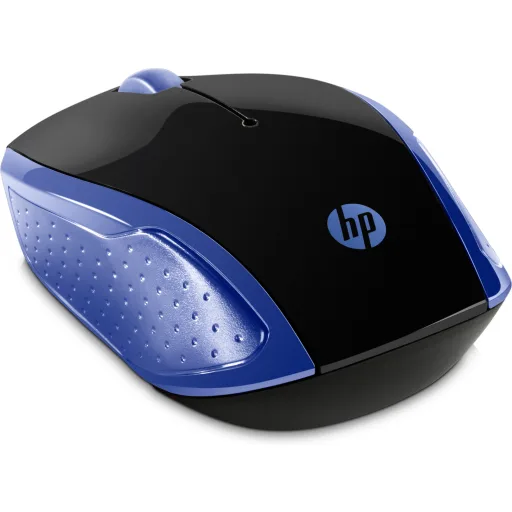 Imagen 2 de Mouse Inalámbrico HP 200 Óptico 1000dpi 125Hz 3 Botones Azul comp/Win7 Mac Chrom