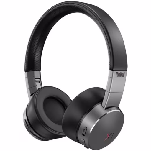 Imagen 5 de Audífonos Alámbricos Lenovo ThinkPad X1, c/mic Bluetooth5.0 USB Negro/GrisHierro