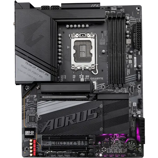 Imagen 1 de Tarjeta Madre Gigabyte Z790 A ELITE X WIFI7 LGA1700 4*DDR5 4*M.2 DP HDMI USB3.2