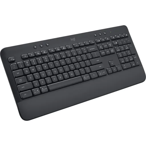 Imagen 2 de Teclado Inalámbrico Logitech K650, QWERTY Español BT5.1 Recp USB Color Grafito