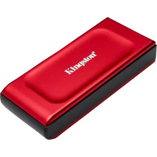 Imagen 2 de Unidad SSD Externo Kingston XS1000R 2TB USB 3.2 gen2 Rojo Lec1000MBs Esc1000MBs