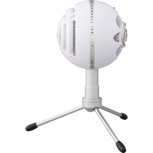 Imagen 2 de Micrófono Logitech Blue Snowball Ice USB p/ Grabaciones y Streaming, Blanco
