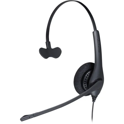 Imagen 1 de Cintillo Jabra Biz 1500 Monoaural alámbrico USB Micrófono c/Control Color Negro