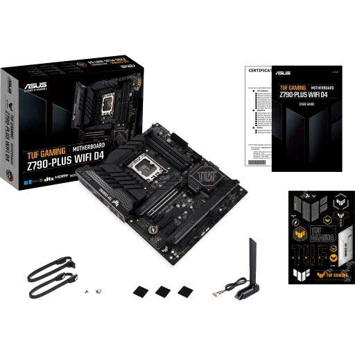 Imagen 6 de Tarjeta Madre Asus TUF GAMING Z790-PLUS WIFI D4 LGA1700 13°G 4*DDR4 4*M.2 DP HDM