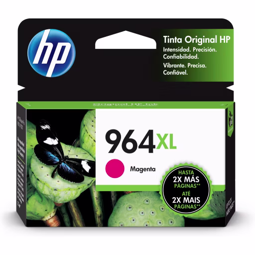 Cartridge HP 964XL Magenta Impresora Tinta Officejet Pro9010/9020, 1600 Pág 22ml