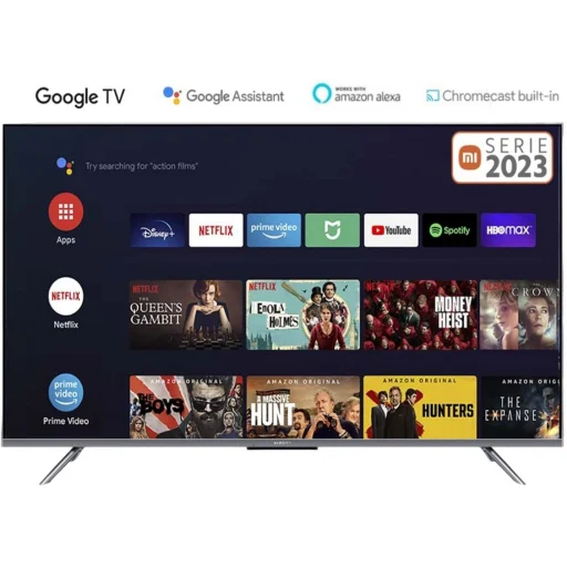Imagen 3 de Televisor Xiaomi ELA5029LM Q2 55"  4K QLED SmartTV WiFi LAN BT 3*HDMI 2*USB