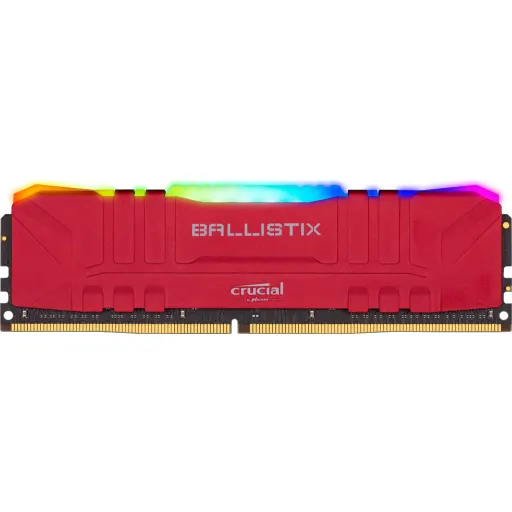 Imagen 0 de Memoria RAM 16GB DDR4 3200MHz DIMM CL16 Non-ECC 1.35v 288p - Crucial Ball RedRGB