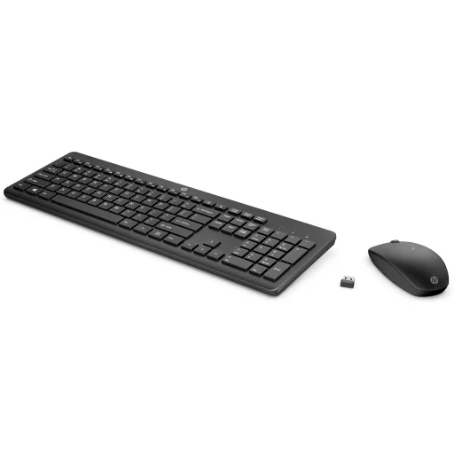 Imagen 1 de Kit Teclado Mouse Inalámbrico HP 230 Conectividad Bluetooth USB-A Color Negro