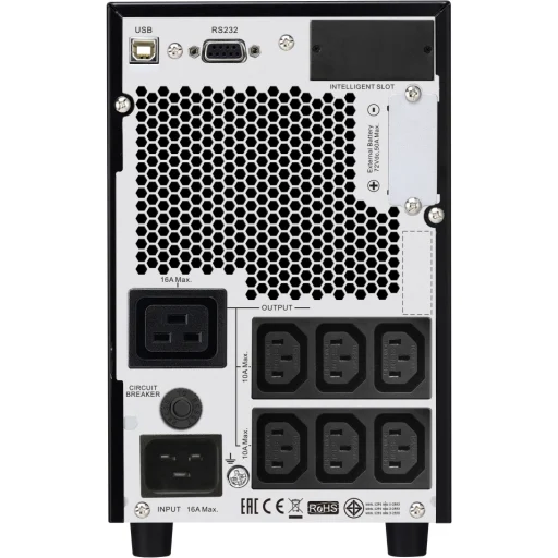 Imagen 1 de UPS APC EasyUPS SRV 3000VA 2400W + Pack Batería SRV72BP, USB Serie SmartSlot