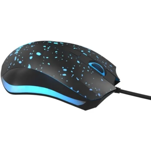 Mouse Gamer Alámbrico XTech Óptico 600DPI 6 Botones LED 7 Colores USB Negro