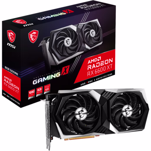 Imagen 0 de MSI Radeon RX 6600 XT GAMING X 8G [RX 6600 XT GAMING X 8G]