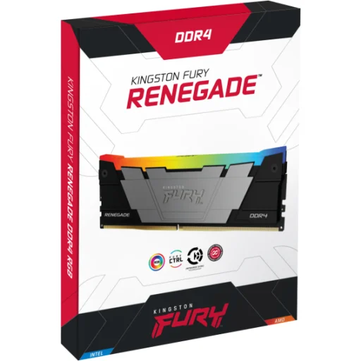 Imagen 4 de Memoria RAM 32GB (2*16GB) DDR4 3600MHz DIMM CL16 Non-ECC 1.35v 288p KingstonFURY