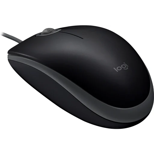 Imagen 1 de Mouse Logitech M110 Silent Optico Conectividad Alámbrica USB Color Negro 