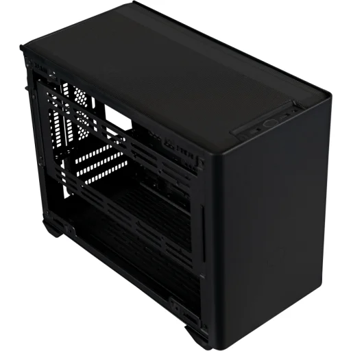 Imagen 2 de Gabinete Cooler Master MasterBox NR200P Ventana 2*USB 3.2 Aud-Mic MiniITX Negro