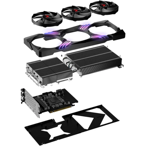 Imagen 5 de Tarjeta de video PNY RTX 4070 Ti SUPER 16GB XLR8 16 GB GDDR6X 3*DP HDMI PCIe4
