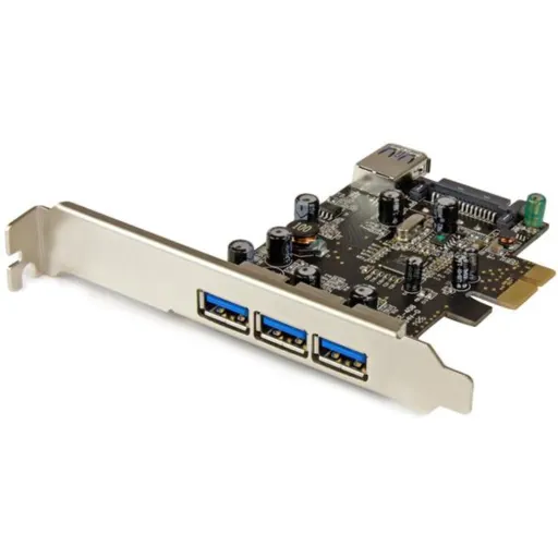 Imagen 0 de Tarjeta StarTech, PCIe x1 con 4 Puertos USB 3.0, 3 externos 1 interno 