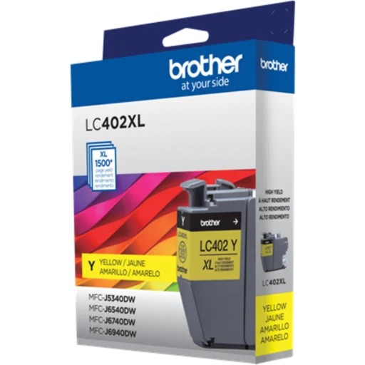 Imagen 4 de Cartridge Brother LC402XLCS Yellow MFC J5340DW J6740DW J6540DW J6940DW 1.500Pág