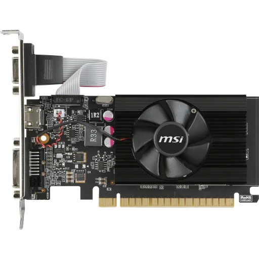 Imagen 6 de Tarjeta de Video MSI NVIDIA GF GT-710 2GB 64bit GDDR3 DVI HDMI VGA  Low Profile