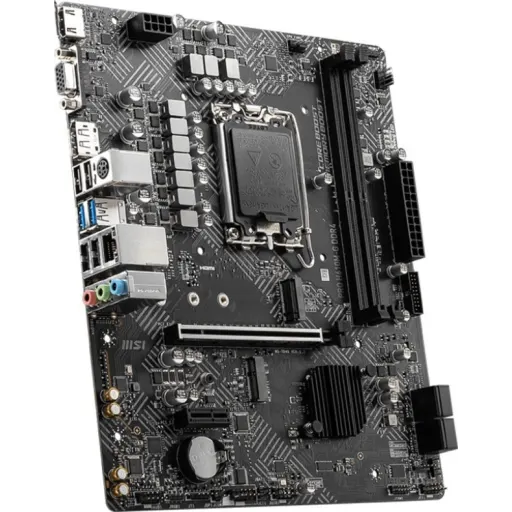 Imagen 4 de Tarjeta Madre MSI PRO H610M-G DDR4 LGA1700 12°G 2*DDR4 M.2 DP HDMI VGA PS2 mATX