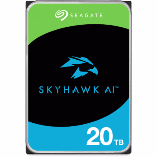 Disco Duro Seagate SkyHawk AI 20TB 3.5"" 7200RPM SATA III 6Gb/s 256MB