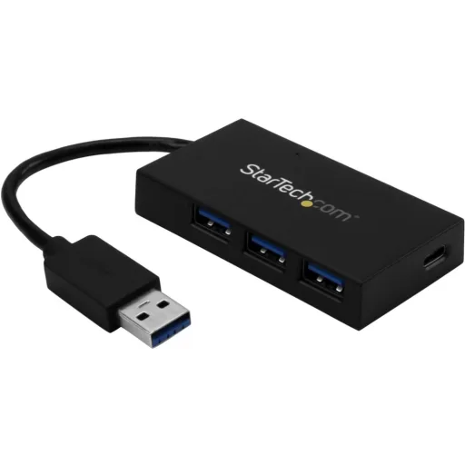 StarTech.com HB31C2A2CB  StarTech.com Hub USB C de 4 puertos - 2x USB A y  2x USB C - Concentrador USB Tipo C 3.2 Gen 2 SuperSpeed de 10Gbps Alimentado  por el