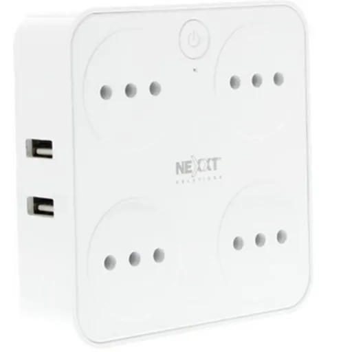 Imagen 1 de Enchufe Inteligente Nexxt NHP-T720, Salida 4 Toma, 2 USB, 220V WiFi Smart Home