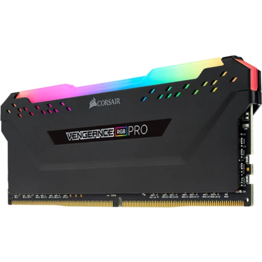 Imagen 4 de Memoria RAM 8GB DDR4 3200MHz DIMM CL16 Non-ECC 1.35V 288p Corsair Vengeance RGB
