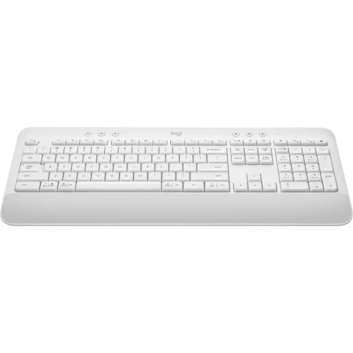 Imagen 1 de Teclado Inalámbrico Logitech K650, Dongle USB/Bluetooth Español Color Blanco