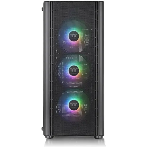 Imagen 2 de Gabinete Gamer Thermaltake V250 TG ARGB Air Vidrio Templado USB3.1 2*USB Negro